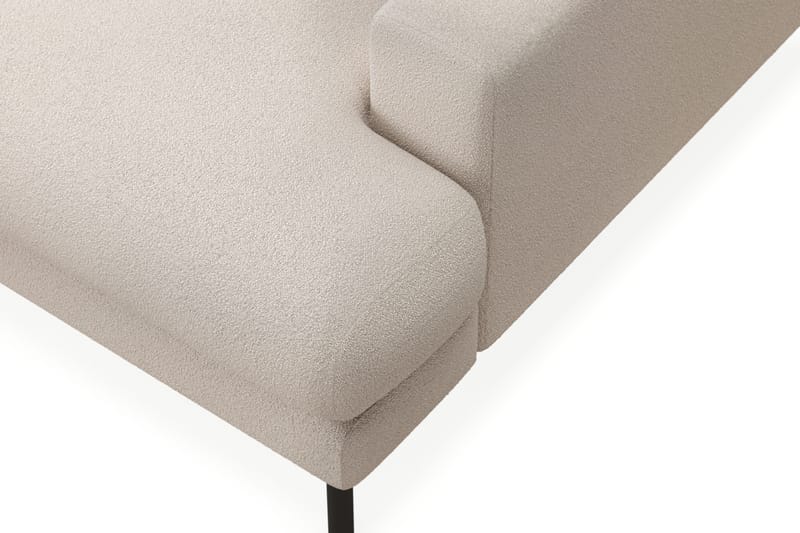 Menard Premium 5-personers Venstrevendt L-formet Dyb ChaiselongSofa i Bouclé - Lys Beige - Møbler - Sofaer - Sofaer med sjeselong