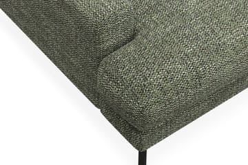Menard Premium 4-seters dyp sofa i chenille - Grønn - Møbler - Sofaer - 4 seter sofa