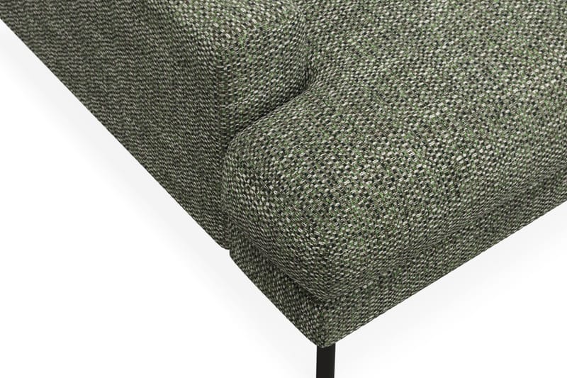 Menard Premium 4-seters dyp sofa i chenille - Grønn - Møbler - Sofaer - 4 seter sofa