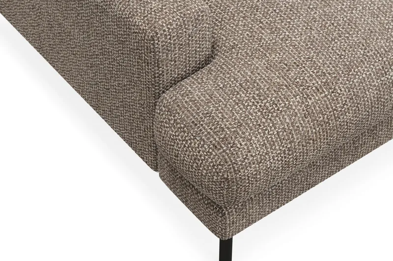 Menard Premium 4-personers Dyb Sofa i Chenille - Brun - Møbler - Sofaer - 4 seter sofa