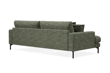 Menard Premium 4-personers Dyb Sofa i Chenille - Grøn - Møbler - Sofaer - 4 seter sofa