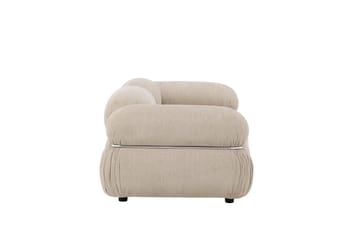 Mika 2-seter Boblete Sofa i Stoff - Beige - Møbler - Sofaer - 2 seter sofa