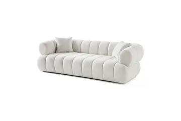 Mississauga Sofa 3-seter - Hvit - Møbler - Sofaer - 3 seter sofa