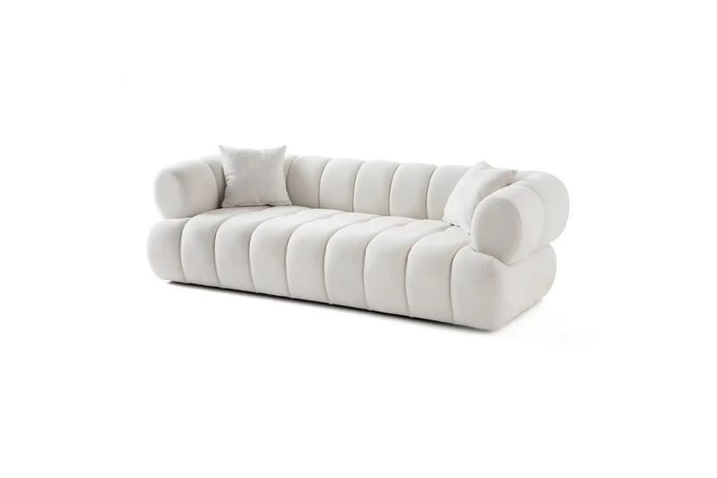 Mississauga Sofa 3-seter - Hvit - Møbler - Sofaer - 3 seter sofa