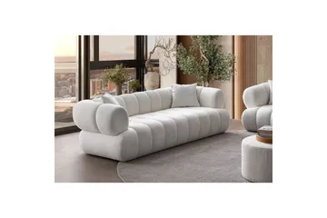 Mississauga Sofa 3-seter - Hvit - Møbler - Sofaer - 3 seter sofa