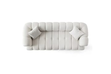 Mississauga Sofa 3-seter - Hvit - Møbler - Sofaer - 3 seter sofa
