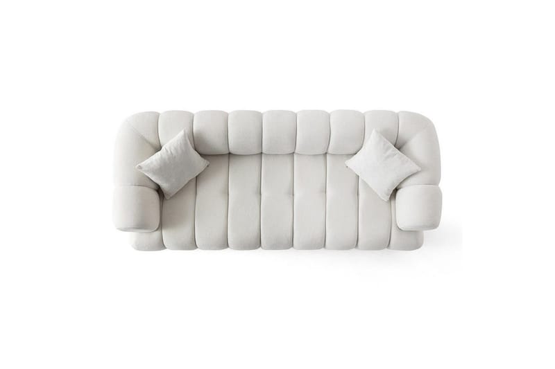 Mississauga Sofa 3-seter - Hvit - Møbler - Sofaer - 3 seter sofa