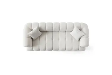 Mississauga Sofa 3-seter - Hvit - Møbler - Sofaer - 3 seter sofa
