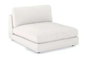 Arken 1-seters Divanmodul i Bouclé - Hvit - Møbler - Sofaer - Modulsofaer - Øvrige moduler til modulsofa