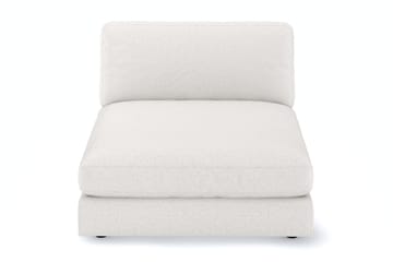 Arken 1-seters Divanmodul i Bouclé - Hvit - Møbler - Sofaer - Modulsofaer - Øvrige moduler til modulsofa