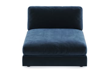 Arken 1-seters Divanmodul i Fløyel - Blå - Møbler - Sofaer - Modulsofaer - Øvrige moduler til modulsofa