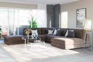 Arken 1-seters Divanmodul i Fløyel - Brun - Møbler - Sofaer - Modulsofaer - Øvrige moduler til modulsofa