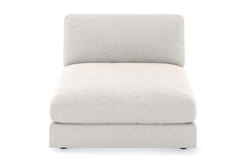 Arken 1-seters Divanmodul i Fløyel - Kremhvit - Møbler - Sofaer - Modulsofaer - Øvrige moduler til modulsofa