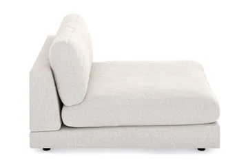 Arken 1-seters Divanmodul i Fløyel - Kremhvit - Møbler - Sofaer - Modulsofaer - Øvrige moduler til modulsofa