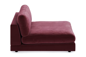 Arken 1-seters Divanmodul i Fløyel - Lilla - Møbler - Sofaer - Modulsofaer - Øvrige moduler til modulsofa