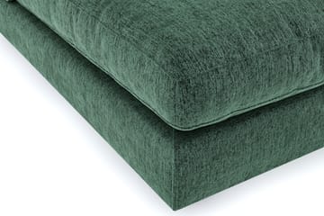 Arken 1-seters Divanmodul i Fløyel - Mørk grønn - Møbler - Sofaer - Modulsofaer - Øvrige moduler til modulsofa