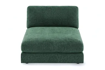 Arken 1-seters Divanmodul i Fløyel - Mørk grønn - Møbler - Sofaer - Modulsofaer - Øvrige moduler til modulsofa