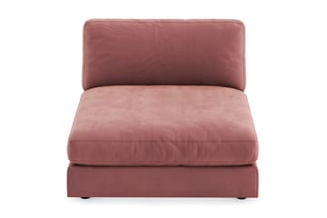 Arken 1-seters Divanmodul i Fløyel - Rosa - Møbler - Sofaer - Modulsofaer - Øvrige moduler til modulsofa