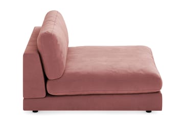 Arken 1-seters Divanmodul i Fløyel - Rosa - Møbler - Sofaer - Modulsofaer - Øvrige moduler til modulsofa