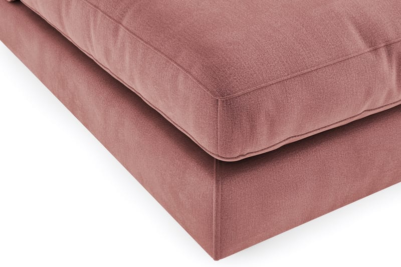 Arken 1-seters Divanmodul i Fløyel - Rosa - Møbler - Sofaer - Modulsofaer - Øvrige moduler til modulsofa