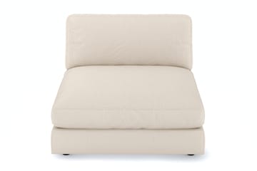 Arken 1-seters Divanmodul i Manchester - Beige - Møbler - Sofaer - Modulsofaer - Øvrige moduler til modulsofa