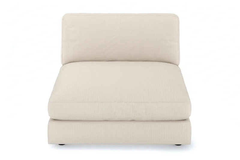 Arken 1-seters Divanmodul i Manchester - Beige - Møbler - Sofaer - Modulsofaer - Øvrige moduler til modulsofa