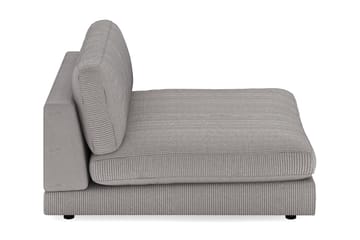Arken 1-seters Divanmodul i Manchester - Mørk grå - Møbler - Sofaer - Modulsofaer - Øvrige moduler til modulsofa