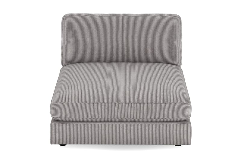 Arken 1-seters Divanmodul i Manchester - Mørk grå - Møbler - Sofaer - Modulsofaer - Øvrige moduler til modulsofa