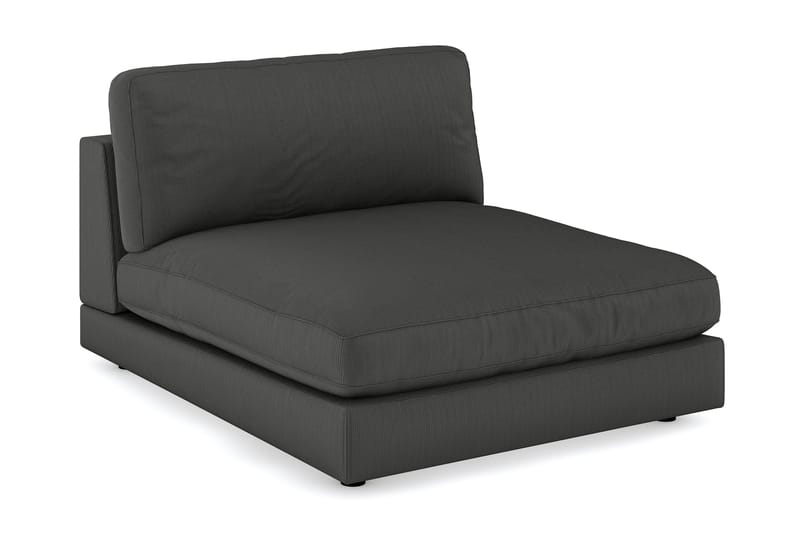 Arken 1-seters Divanmodul i Manchester, Mørk grå