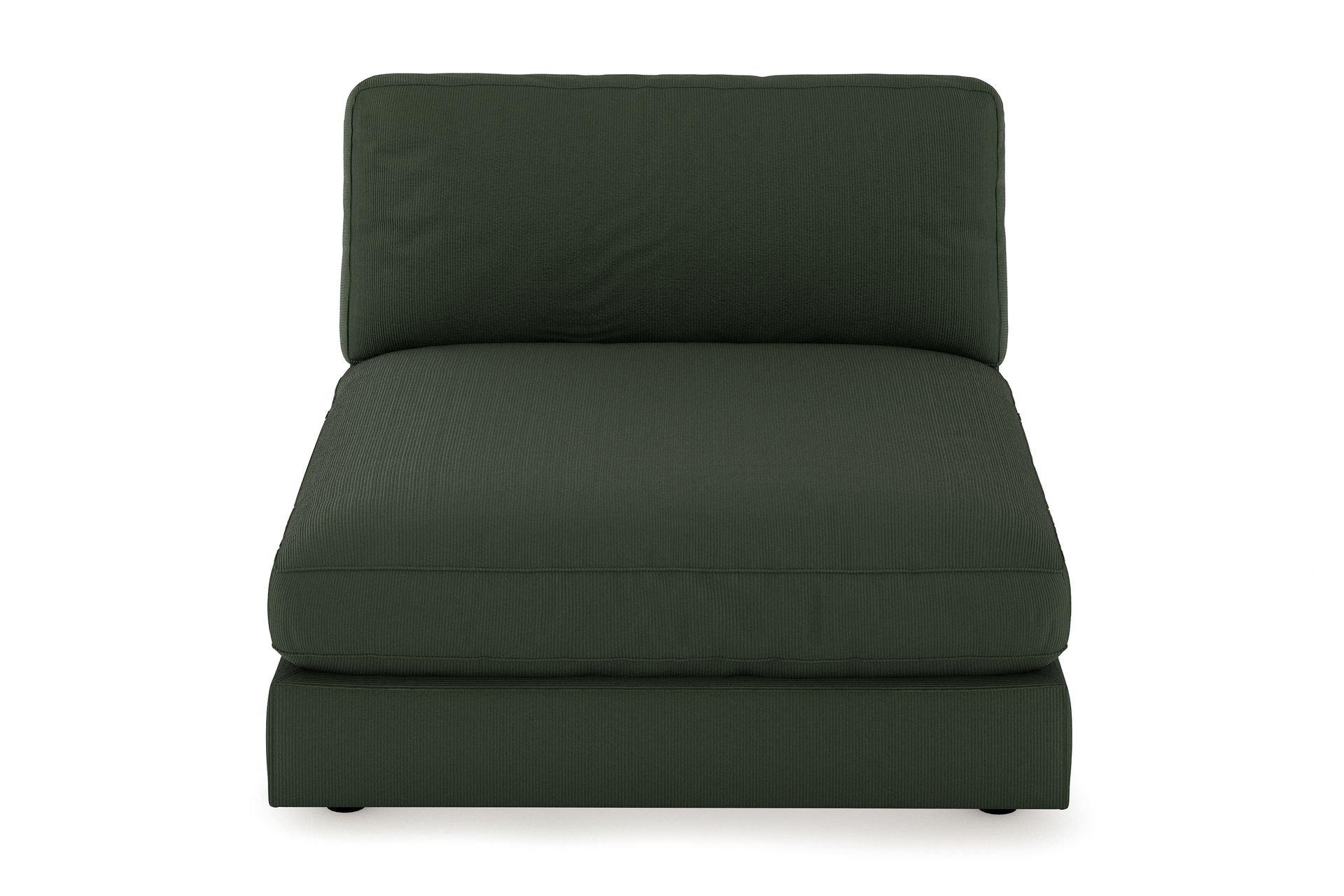 Arken 1-seters Divanmodul i Manchester - Mørk grønn - Møbler - Sofaer - Modulsofaer - Øvrige moduler til modulsofa