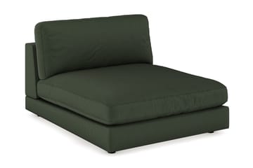 Arken 1-seters Divanmodul i Manchester - Mørk grønn - Møbler - Sofaer - Modulsofaer - Øvrige moduler til modulsofa