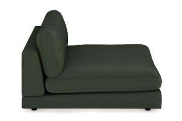 Arken 1-seters Divanmodul i Manchester - Mørk grønn - Møbler - Sofaer - Modulsofaer - Øvrige moduler til modulsofa