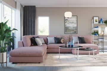 Arken 1-seters Divanmodul i Manchester - Rosa - Møbler - Sofaer - Modulsofaer - Øvrige moduler til modulsofa