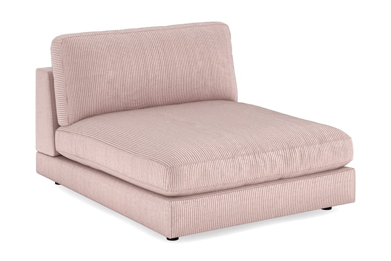 Arken 1-seters Divanmodul i Manchester - Rosa - Møbler - Sofaer - Modulsofaer - Øvrige moduler til modulsofa