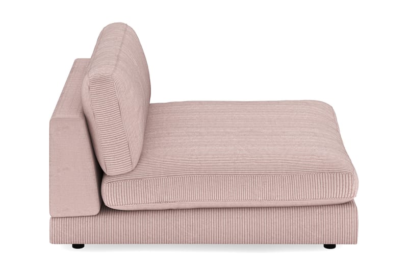 Arken 1-seters Divanmodul i Manchester - Rosa - Møbler - Sofaer - Modulsofaer - Øvrige moduler til modulsofa