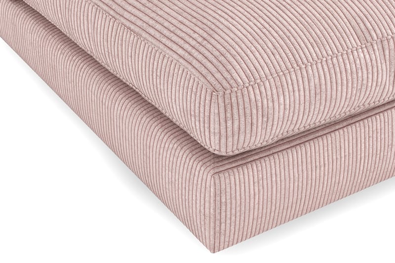 Arken 1-seters Divanmodul i Manchester - Rosa - Møbler - Sofaer - Modulsofaer - Øvrige moduler til modulsofa