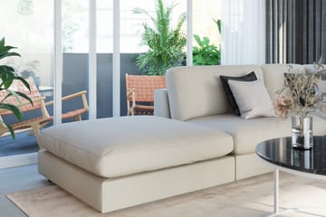 Arken 1-seters Divanmodul i Stoff - Beige - Møbler - Sofaer - Modulsofaer - Øvrige moduler til modulsofa