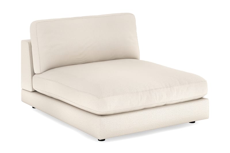 Arken 1-seters Divanmodul i Stoff - Beige - Møbler - Sofaer - Modulsofaer - Øvrige moduler til modulsofa