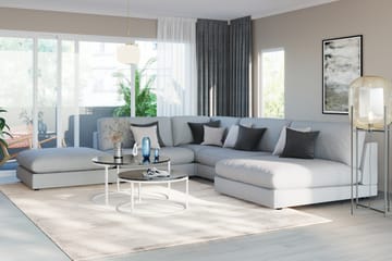 Arken 1-seters Divanmodul i Stoff - Grå - Møbler - Sofaer - Modulsofaer - Øvrige moduler til modulsofa