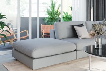 Arken 1-seters Divanmodul i Stoff - Grå - Møbler - Sofaer - Modulsofaer - Øvrige moduler til modulsofa