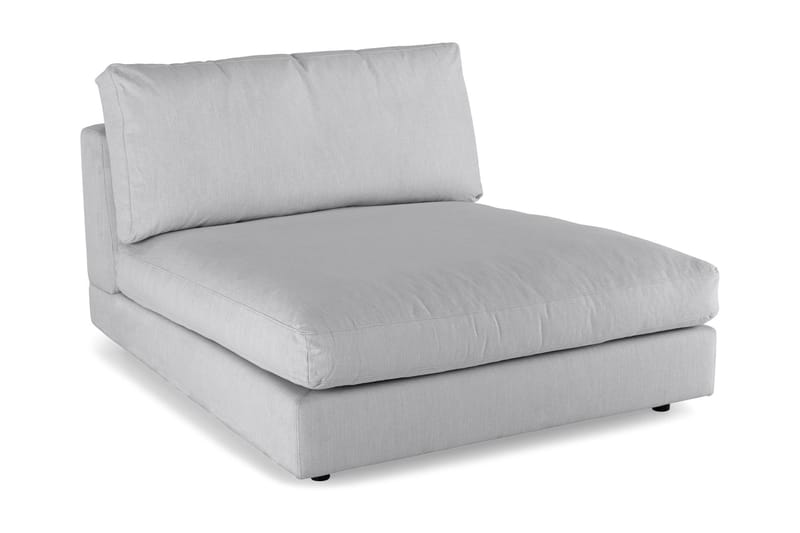 Arken 1-seters Divanmodul i Stoff - Grå - Møbler - Sofaer - Modulsofaer - Øvrige moduler til modulsofa