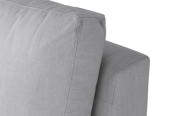 Arken 1-seters Divanmodul i Stoff - Grå - Møbler - Sofaer - Modulsofaer - Øvrige moduler til modulsofa