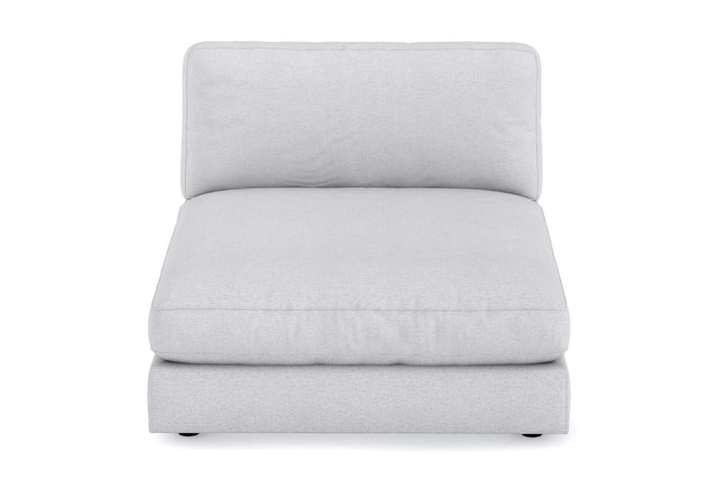 Arken 1-seters Divanmodul i Stoff - Lys grå - Møbler - Sofaer - Modulsofaer - Øvrige moduler til modulsofa