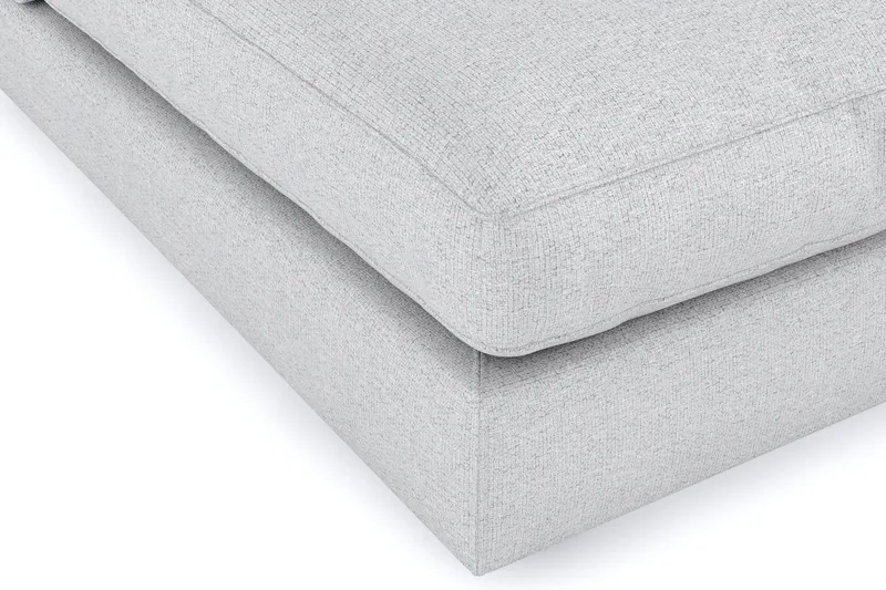 Arken 1-seters Divanmodul i Stoff - Lys grå - Møbler - Sofaer - Modulsofaer - Øvrige moduler til modulsofa