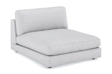 Arken 1-seters Divanmodul i Stoff - Lys grå - Møbler - Sofaer - Modulsofaer - Øvrige moduler til modulsofa