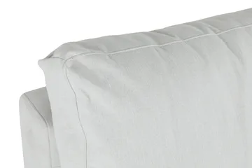 Arken 1-seters Divanmodul i Stoff - Lys grå - Møbler - Sofaer - Modulsofaer - Øvrige moduler til modulsofa