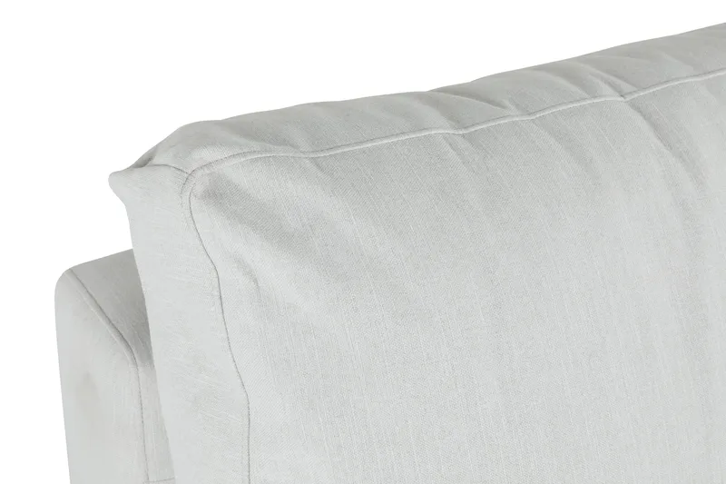 Arken 1-seters Divanmodul i Stoff - Lys grå - Møbler - Sofaer - Modulsofaer - Øvrige moduler til modulsofa