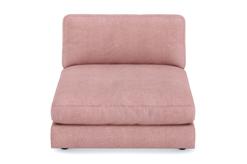 Arken 1-seters Divanmodul i Stoff - Rosa - Møbler - Sofaer - Modulsofaer - Øvrige moduler til modulsofa
