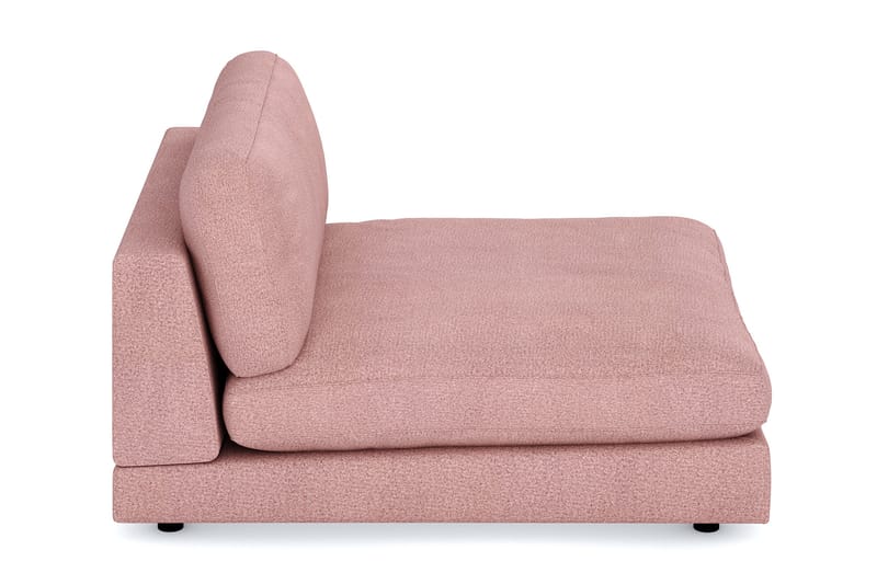 Arken 1-seters Divanmodul i Stoff - Rosa - Møbler - Sofaer - Modulsofaer - Øvrige moduler til modulsofa