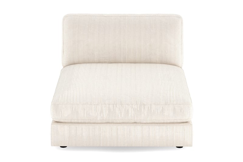 Arken 2-seters Divanmodul i Manchester - Beige - Møbler - Sofaer - Modulsofaer - Øvrige moduler til modulsofa